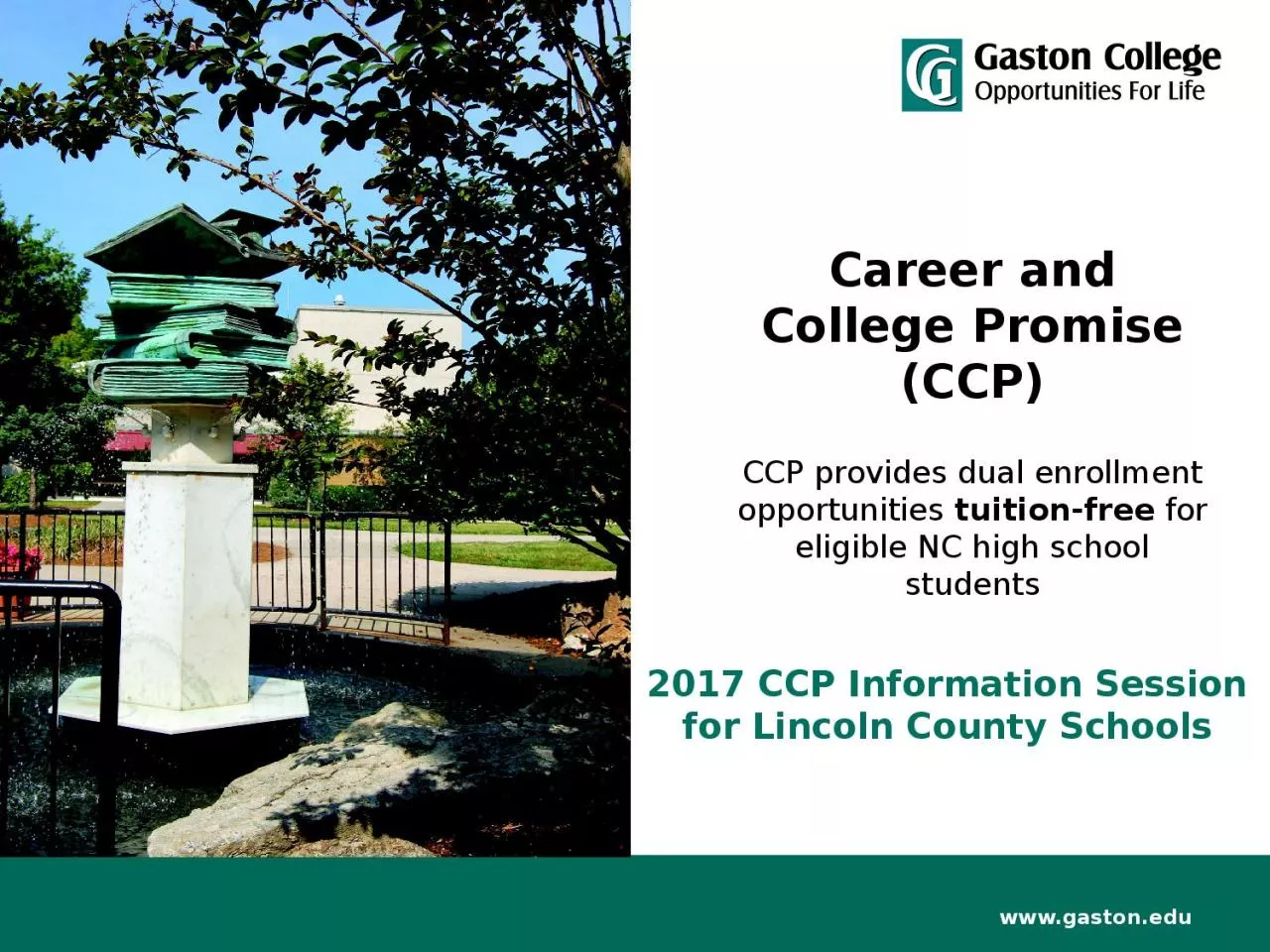 PPT-Career and College Promise