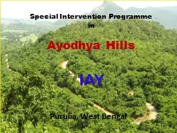 IAY Purulia , West Bengal