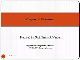 Prepared by: Prof. Sanjay A. Nagdev