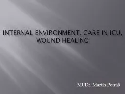 Internal environment, care in ICU, wound healing