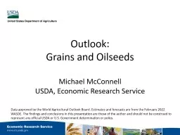 Outlook: Grains and Oilseeds
