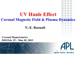 Coronal  Magnetometry ISSI Feb. 25 – Mar. 01, 2013