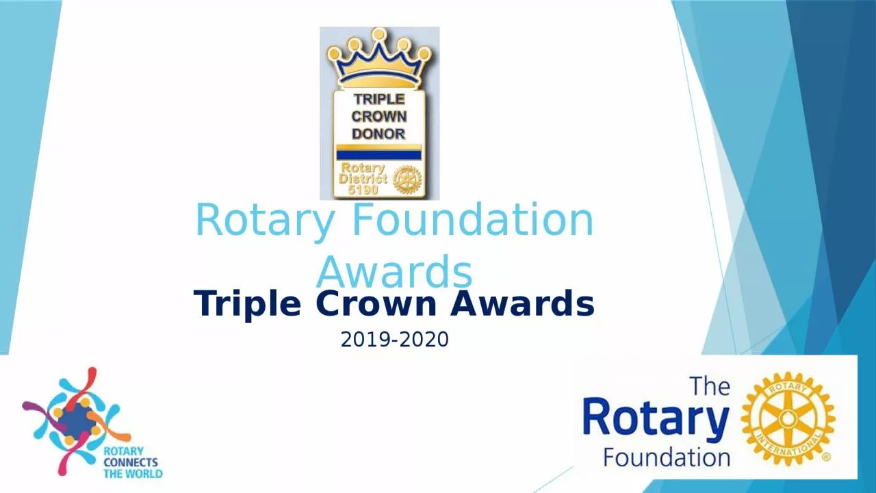Rotary Foundation Awards