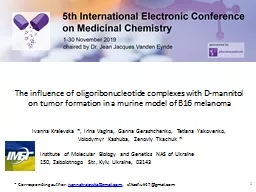 The influence of  oligoribonucleotide