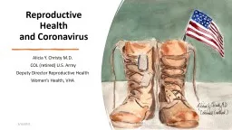 Reproductive Health  and Coronavirus