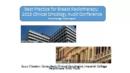 Best Practice for Breast Radiotherapy: