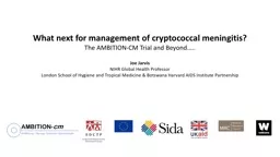 What next for management of cryptococcal meningitis?