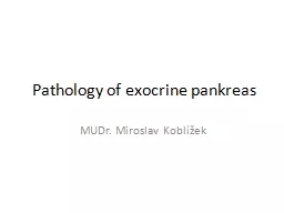 Pathology   of   exocrine