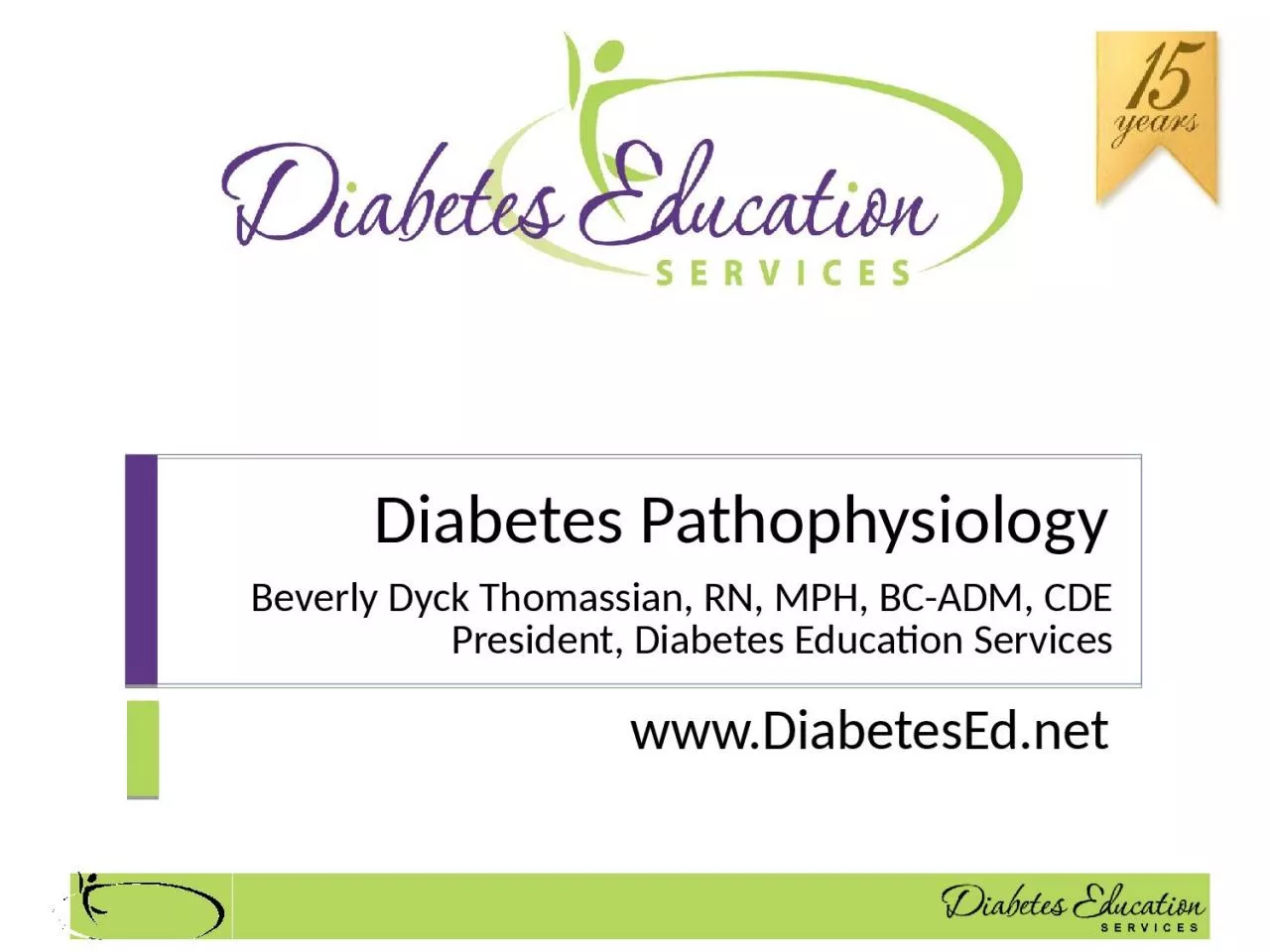 PPT-Diabetes Pathophysiology