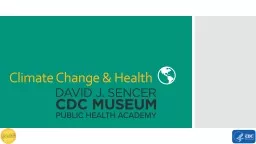 Climate Change & Health