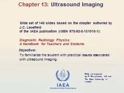 Slide set of 148 slides based on the chapter authored by