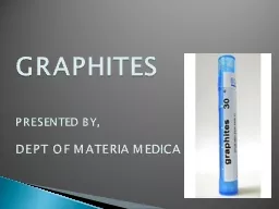 GRAPHITES    PRESENTED BY,