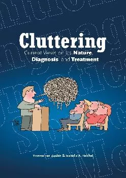 (DOWNLOAD)-Cluttering: Current views on its nature, diagnosis, and treatment