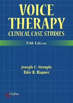 (READ)-Voice Therapy: Clinical Case Studies, Fifth Edition