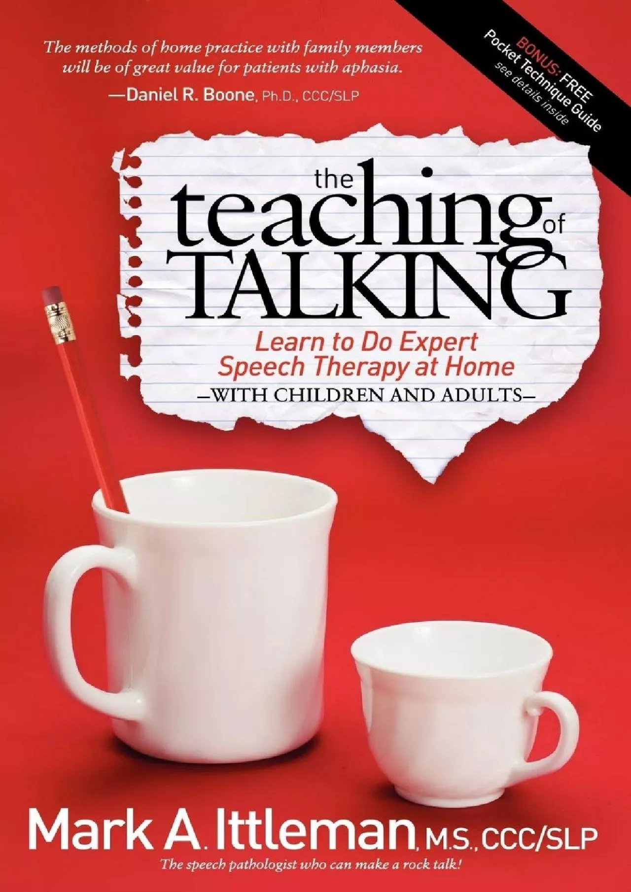 PDF-(BOOS)-The Teaching of Talking: Learn to Do Expert Speech Therapy at Home With Children