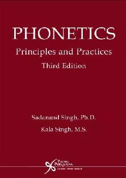 (BOOK)-Phonetics: Principles and Practices, Third Edition