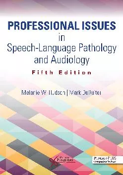 (READ)-Professional Issues in Speech-Language Pathology and Audiology, Fifth Edition