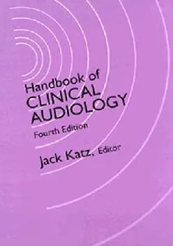 (EBOOK)-Handbook of Clinical Audiology