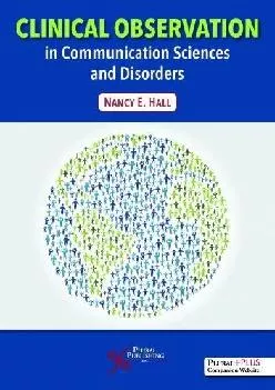 (EBOOK)-Clinical Observation in Communication Sciences and Disorders