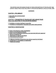 Page 1of 11 SECURITIES AND EXCHANGE                  OF FRAUDULENT AND