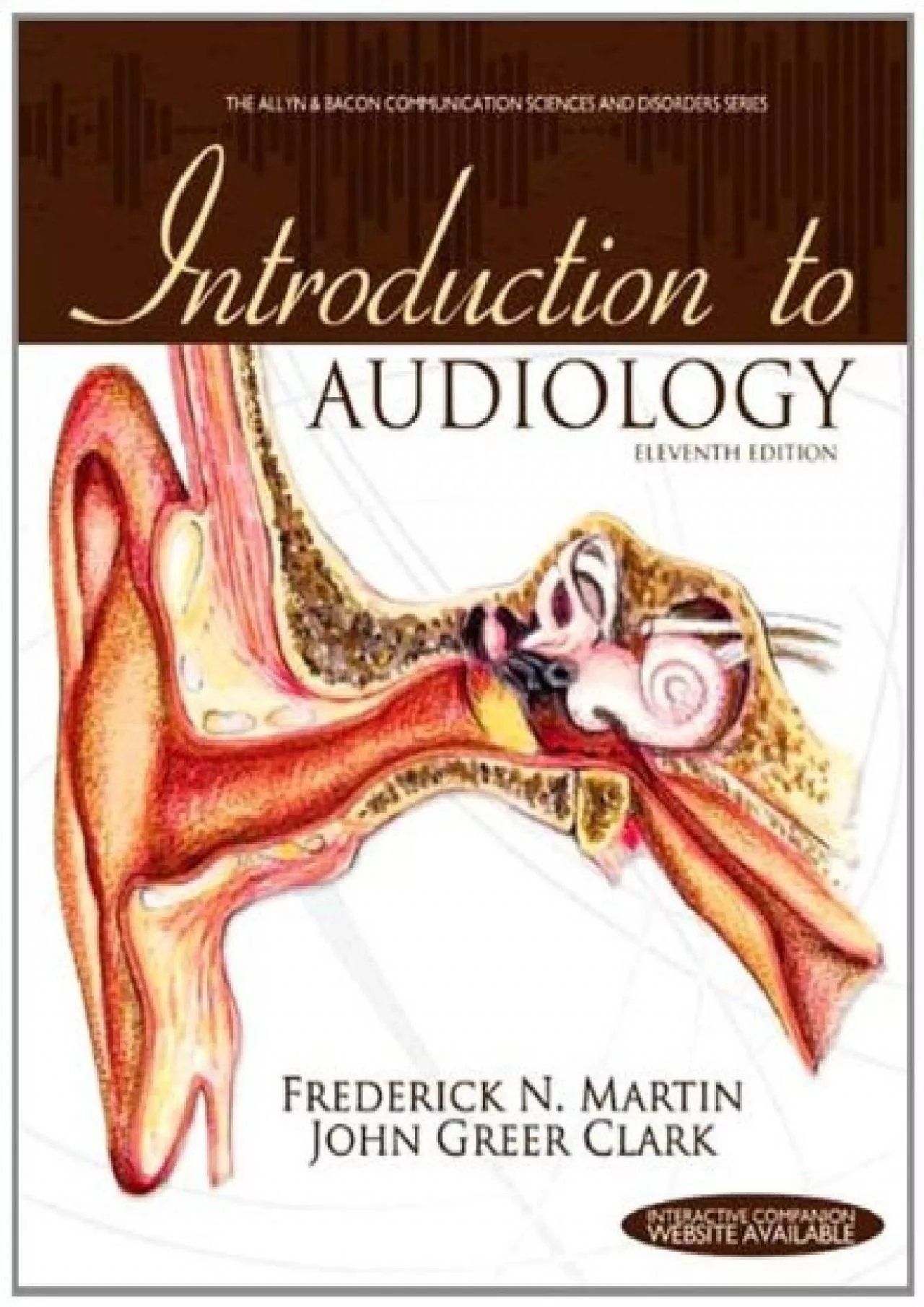 PDF-(BOOK)-Introduction to Audiology (The Allyn & Bacon Communication Sciences and Disorders