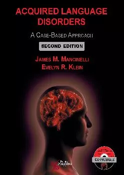 (EBOOK)-Acquired Language Disorders: A Case-Based Approach
