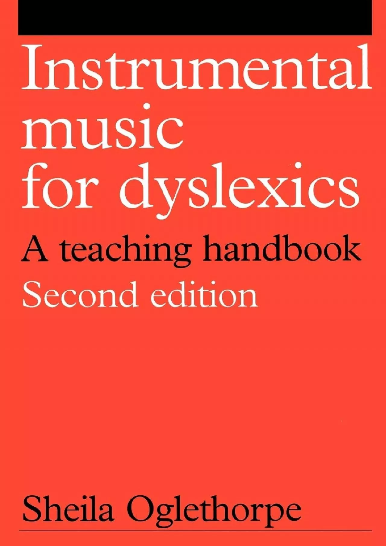 (READ)-Instrumental Music for Dyslexics: A Teaching Handbook