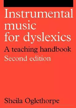 (READ)-Instrumental Music for Dyslexics: A Teaching Handbook