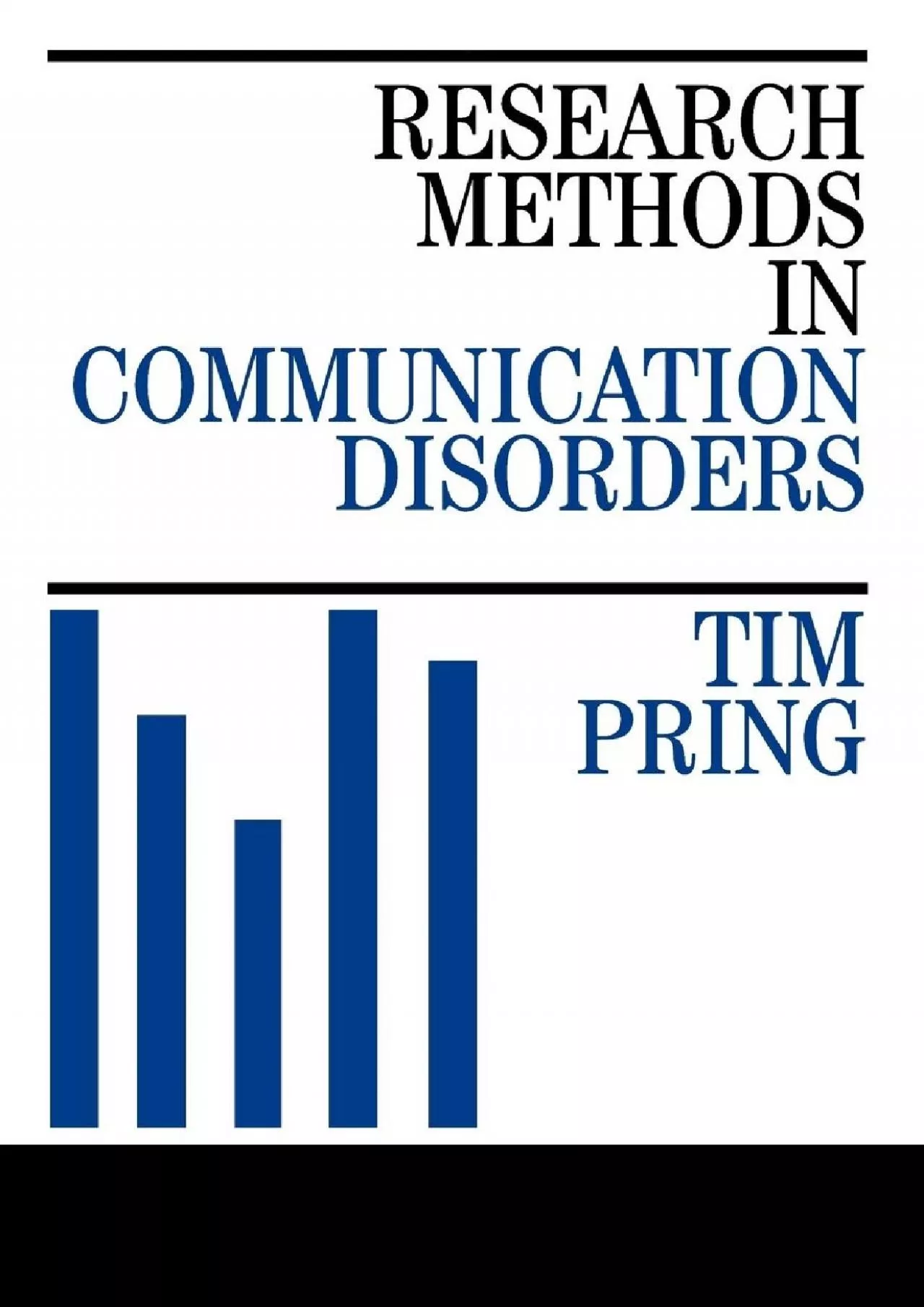 (BOOS)-Research Methods in Communication Disorders