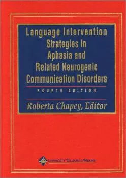 (EBOOK)-Language Intervention Strategies in Aphasia and Related Neurogenic Communication