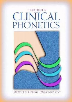 (EBOOK)-Clinical Phonetics (3rd Edition)