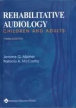 (READ)-Rehabilitative Audiology: Children and Adults