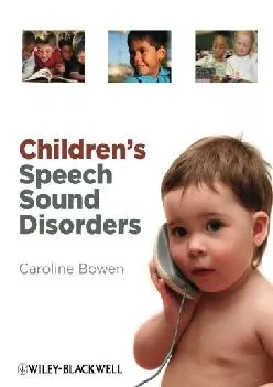 (BOOS)-Children\'s Speech Sound Disorders