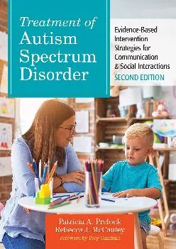 (BOOS)-Treatment of Autism Spectrum Disorder: Evidence-Based Intervention Strategies for Communication & Social Interactions (CLI)