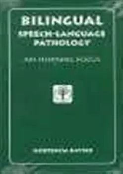 (DOWNLOAD)-Bilingual Speech-Language Pathology: An Hispanic Focus (Haynes Repair Manual (Paperback))