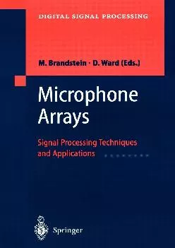 (BOOS)-Microphone Arrays: Signal Processing Techniques and Applications (Digital Signal Processing)