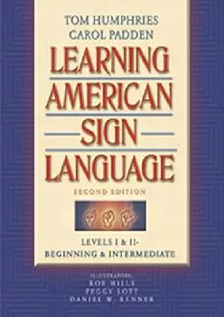 (BOOK)-Learning American Sign Language: Levels I & II--Beginning & Intermediate