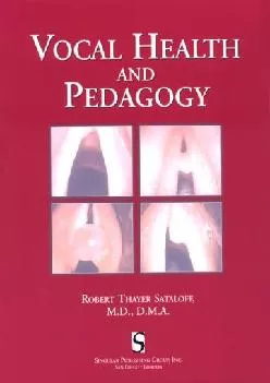 (EBOOK)-Vocal Health and Pedagogy