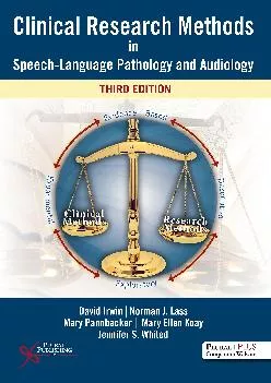 (READ)-Clinical Research Methods in Speech-Language Pathology and Audiology, Third Edition