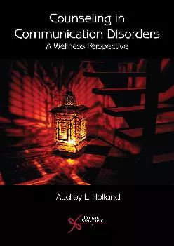 (BOOK)-Counseling in Communication Disorders: A Wellness Perspective
