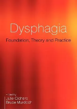 (BOOK)-Dysphagia: Foundation, Theory and Practice