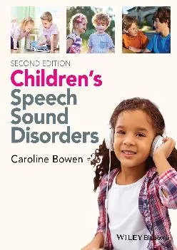 (READ)-Children\'s Speech Sound Disorders