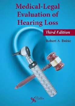 (EBOOK)-Medical-Legal Evaluation of Hearing Loss