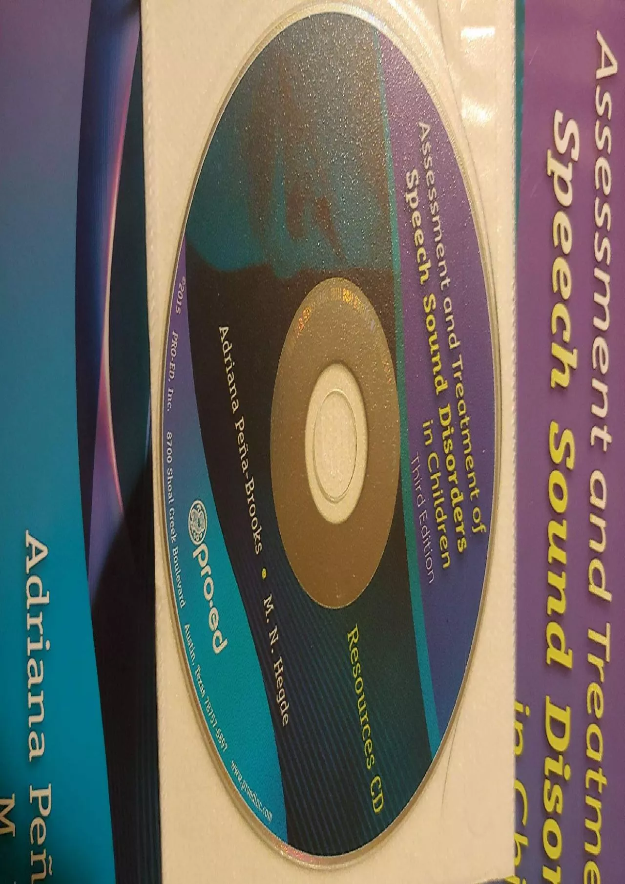 (READ)-Assessment and Treatment of Speech Sound Disorders in Children: A Dual-level Text