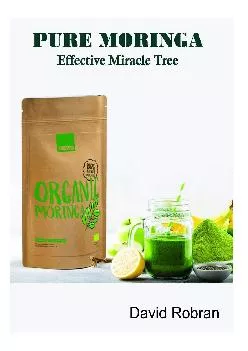 (BOOK)-PURE MORINGA Effective Miracle Tree