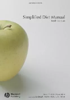 (READ)-Simplified Diet Manual