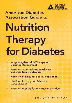 (BOOK)-American Diabetes Association Guide to Nutrition Therapy for Diabetes