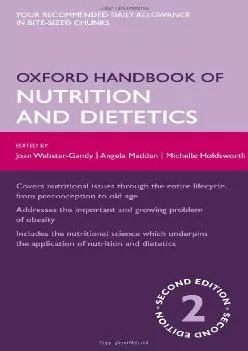 (BOOS)-Oxford Handbook of Nutrition and Dietetics (Oxford Medical Handbooks)