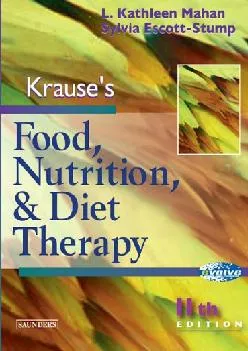 (EBOOK)-Krause\'s Food, Nutrition and Diet Therapy