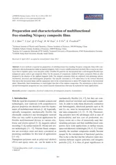 Preparation and characterization of multifunctionalfree